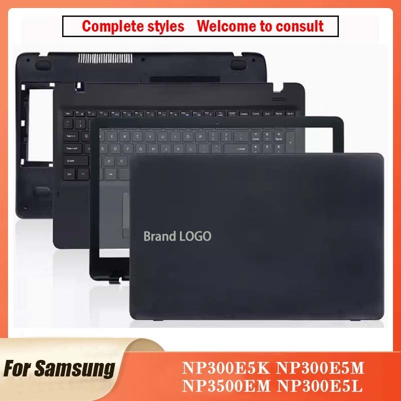 For Samsung NP300E5K NP300E5M NP3500EM NP300E5L White Laptop LCD Back Cover/Front Bezel/Hinges Cover