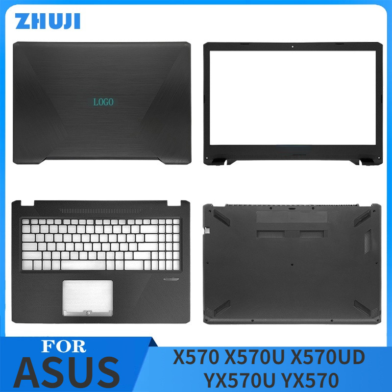 New Case Laptop Cover For ASUS X570 X570U X570UD YX570U YX570 LCD Back Cover/Front Bezel/Palmrest/Bo