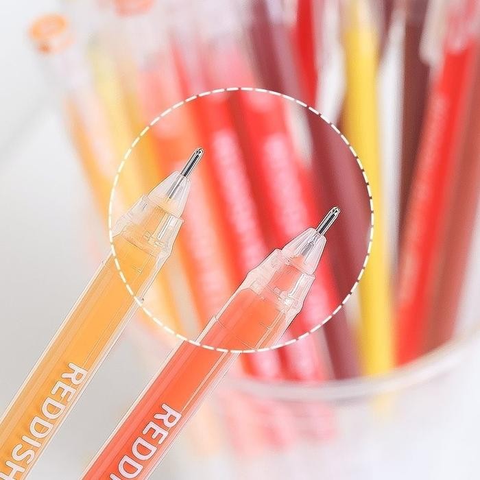 

9pcs Pulpen Gel Set / Gel Pen 0.5mm / Pulpen Warna Warni / Pena Aesthetic Morandi Pastel Warna /