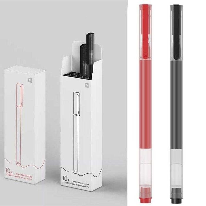 

Pulpen Tulis Xiaomi Super Durable Gel Color Isi 10pcs Pena Gel