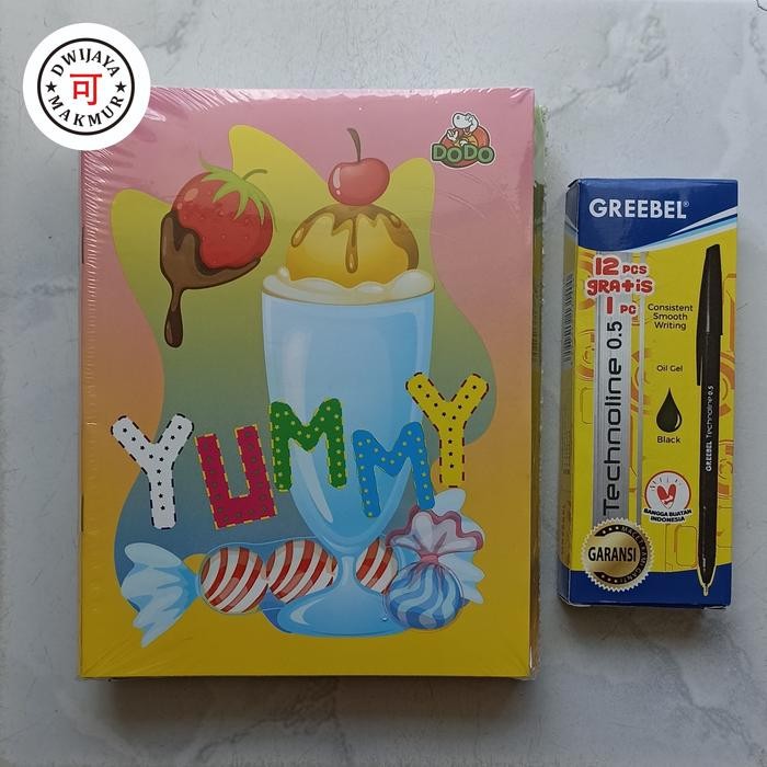 

Buku Tulis 10 Buah + 1 Lusin Pulpen Hitam (Paket Alat Tulis)