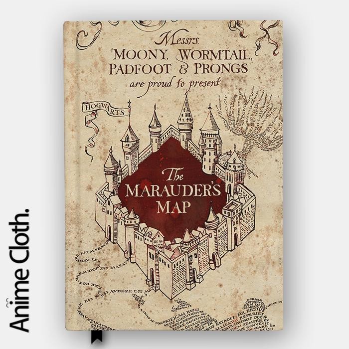 

Buku Peta Perompak Harry Potter The Marauders Map Notebook Jurnal