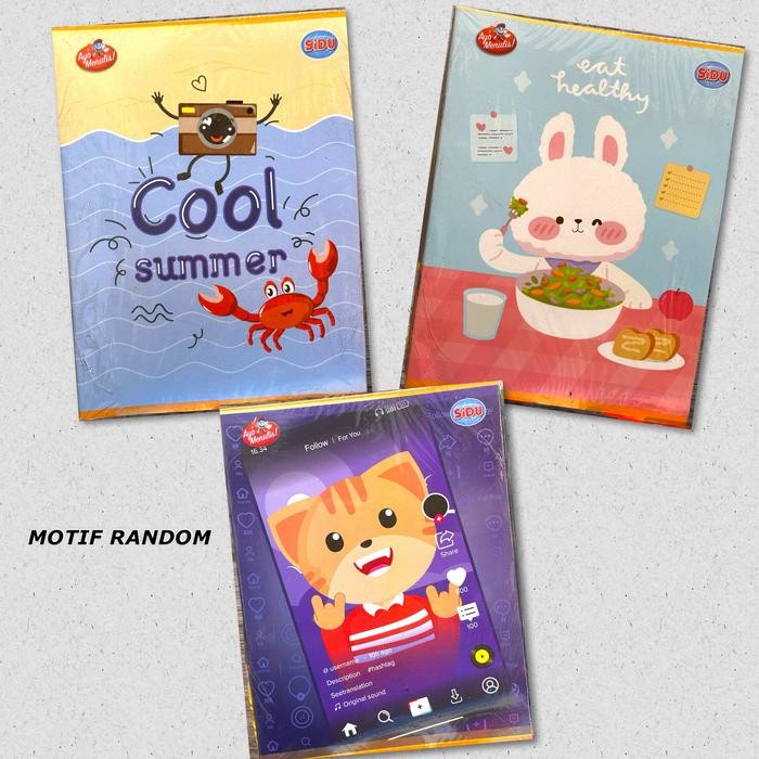 

[1 Pack] Buku Tulis SIDU Isi 38 Lembar