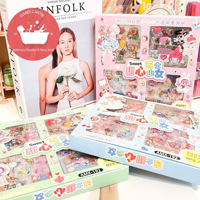 

sticker senmu isi 80 lembar Alat Bolpen ALAT TULIS SEKOLAH ANAK LUCU