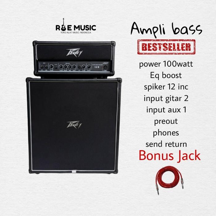 Ready Stock Ampli Bass Head Cabinet