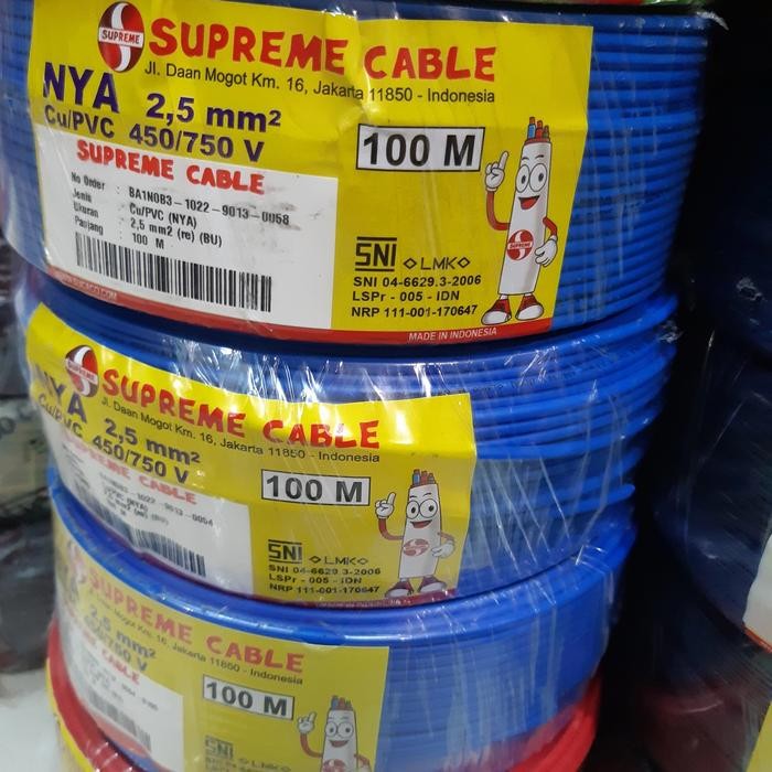 kabel supreme NYA 2.5mm 100M