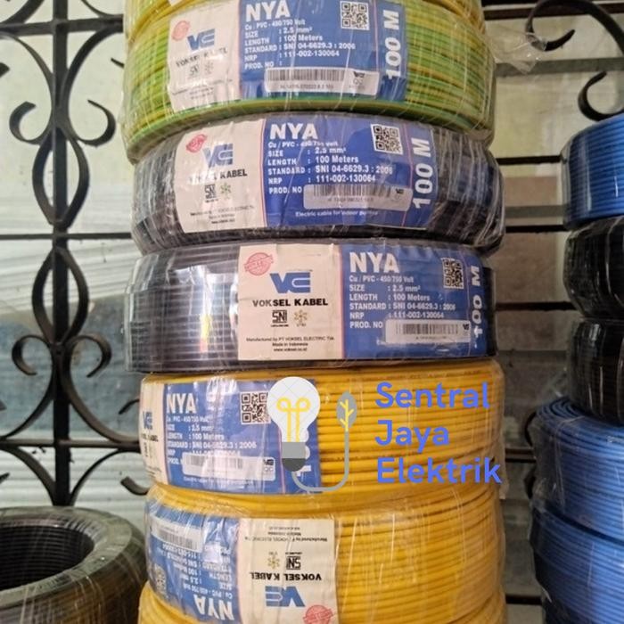 KABEL NYA 2.5 2,5 mm 100M (METER) VOKSEL