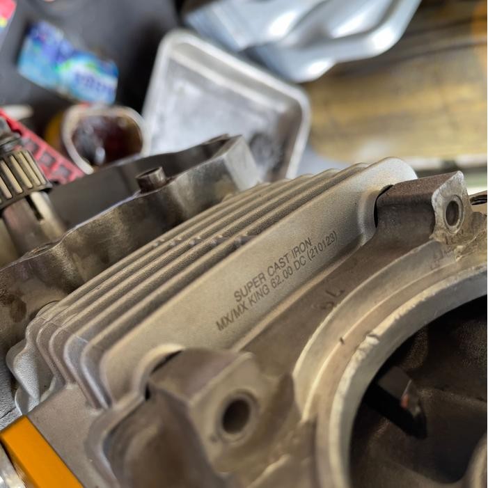 Blok Piston Brt Casting Double Cooler Mx King . Vixion . R15 . 62 Mm