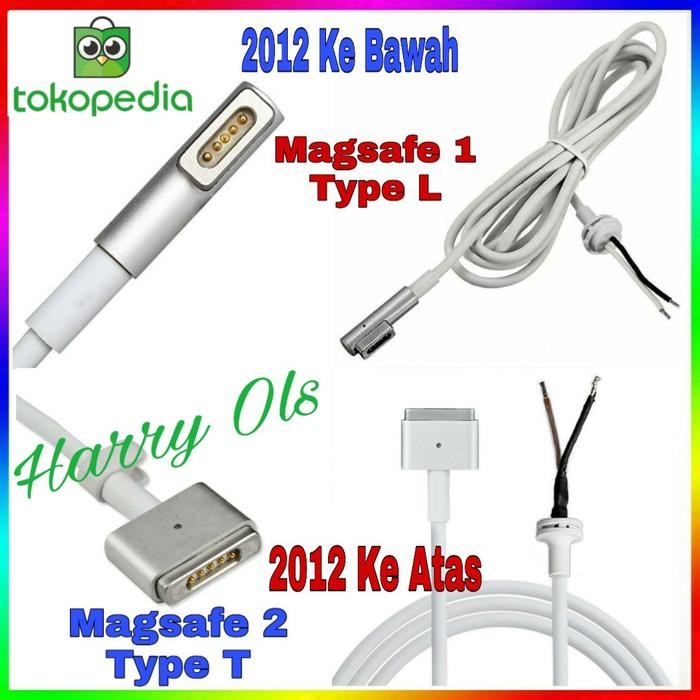 KABEL CHARGER APPLE DC CABLE 60W MAGSAFE L-T MACBOOK PRO/AIR 2009-2015