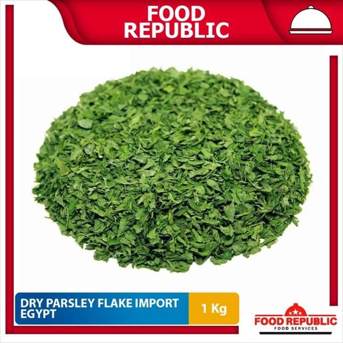 

DISKON Daun Parsley Flake Import Egypt 1 Kg Dry Parsley Flakes Topping Makanan Halal READY STOCK