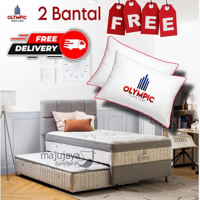 Kasur Springbed Sorong 2In1 Olympic Eero Twin Plushtop Olympic