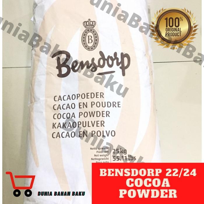 

Coklat Bubuk BENSDORP 22/24 "QUEEN ANNA" 25 kg - 1 ZAK ASLI 100%