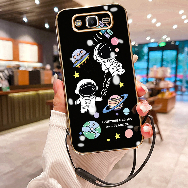 Casing Hp Untuk Samsung Galaxy J2 Prime J2 Ace Case Casing Astronot Kesing HP Cesing Silikon Softcas