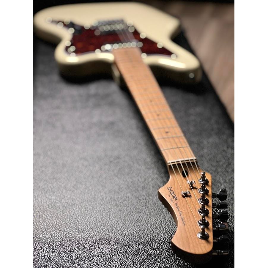 Sqoe Jm400 Roasted Maple Series In Vintage White