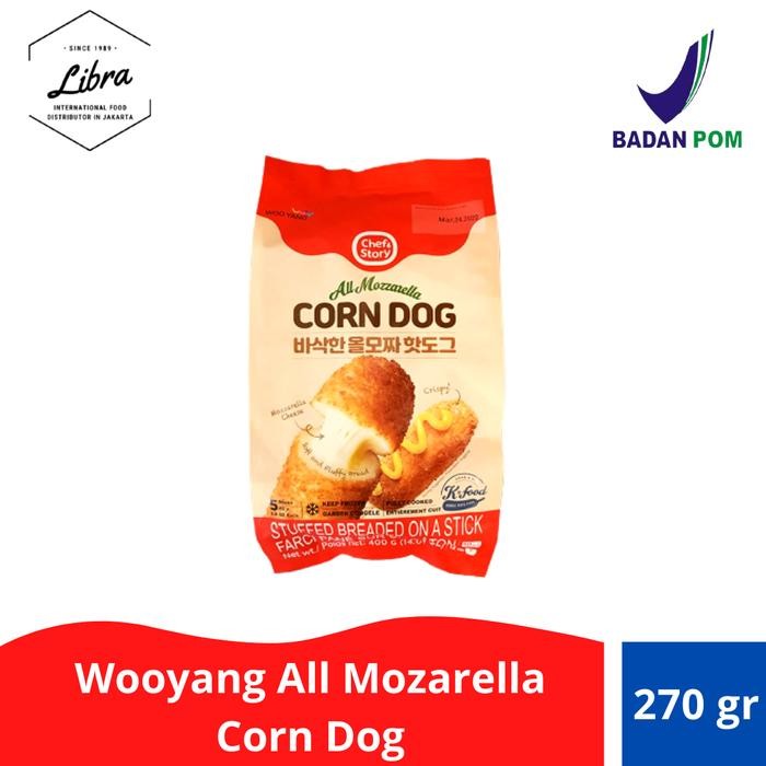 

Wooyang All Mozarella Corn Dog (5Pcs)