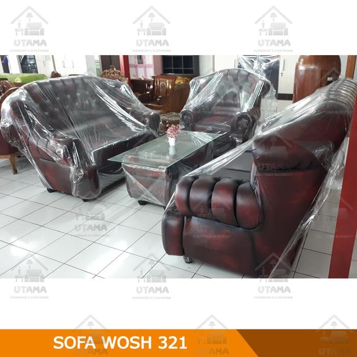 Sofa Jaguar 321 + Meja / Sofa Wosh / Sofa Jumbo / Sofa Mewah