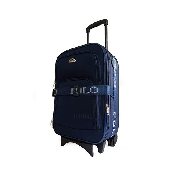 Koper 20 Inch Polo Gear Polo Twin Bahan Kain Ukuran Kabin