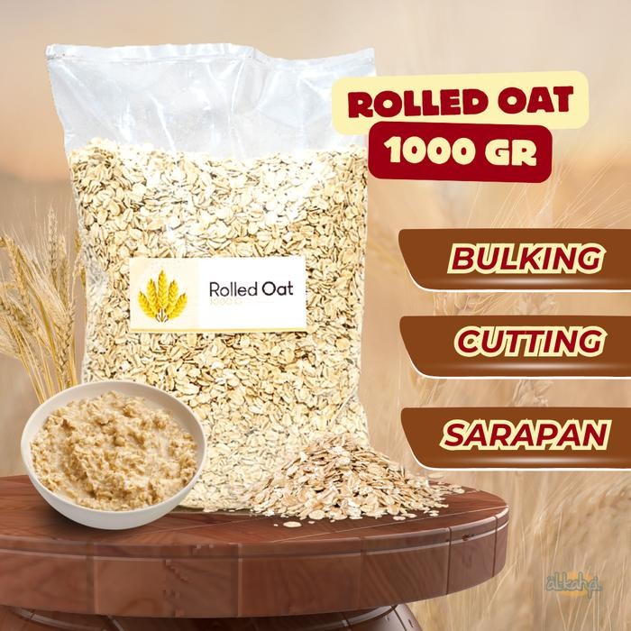 

New Rolled Oat 1 Kg Regular Gandum Organik