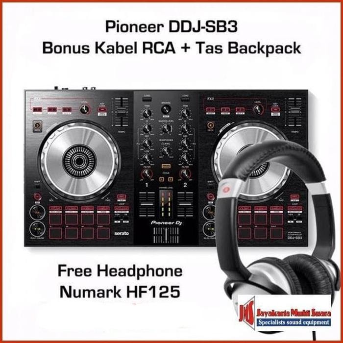 New Stock Pioneer Ddj-Sb3 / Ddjsb3 Original Pioneer Dj 