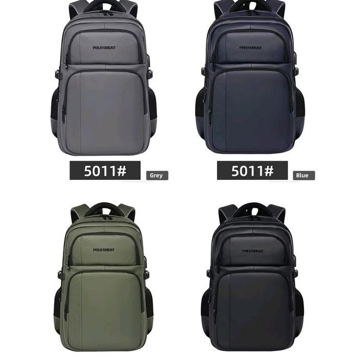 TERBARU POLO GREAT Tas Ransel Jumbo 20 Inch Anti Air Waterproof Pria Wanita