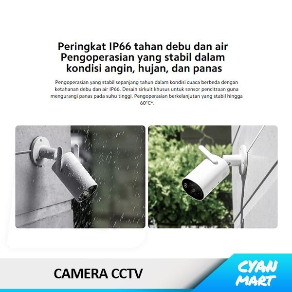 Kamera Cctv Xiao Mi Smart Outdoor Camera Cctv Wi-Fi Mi Home Apps