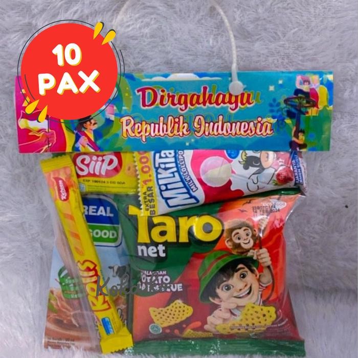 

Paket Snack 17 Agustus Bingkisan Komplit 7k (10 pax)