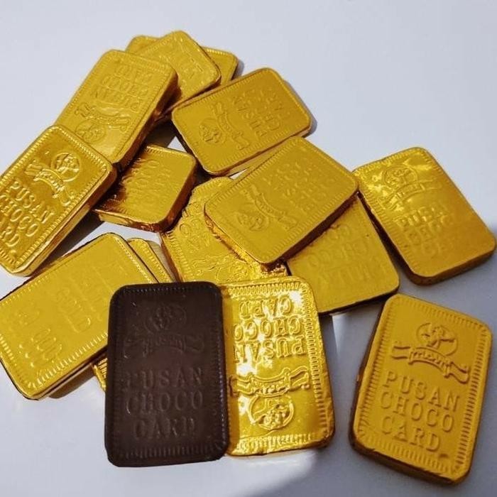 

COKLAT EMAS BATANGAN BENTUK KOTAK 250 GRAM / CHOCOLATE GOLD 99.999
