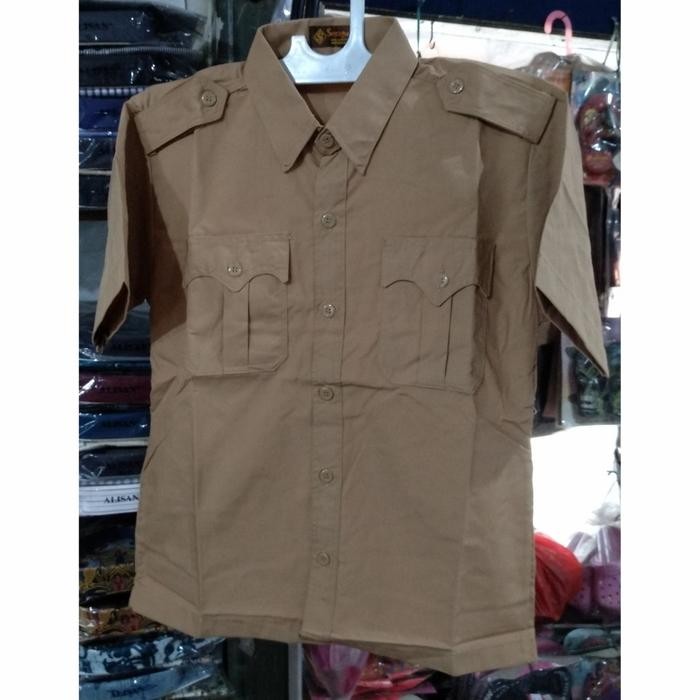 (Expert) Baju Pramuka cowok untuk anak SMP/SMA/SMK