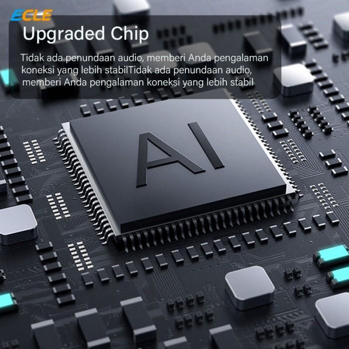 (Expert) ECLE Pro 6 TWS Earphone True Wireless Earbuds Smart Touch Waterproof