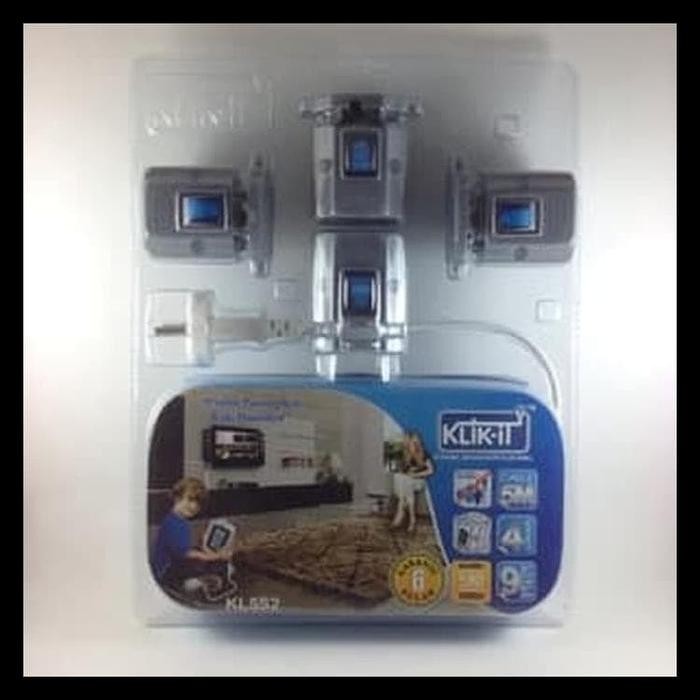 KLIK-IT KABEL 5M + STOP KONTAK SWITCH