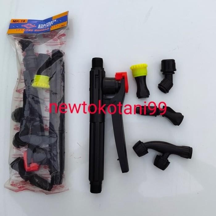 Expert set kran nosel spuyer elbow tangki elektrik sprayer elektrik pompa