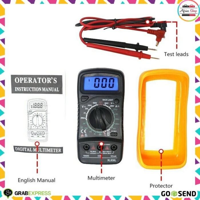 Expert Multimeter Digital Mini Avometer dengan Case