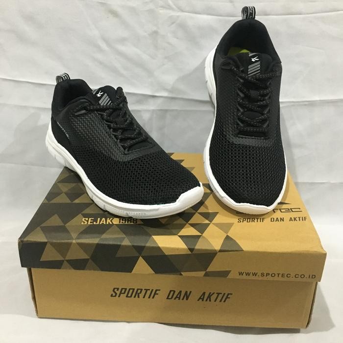 ORIGINAL Sepatu sekolah/running WAKA HITAM READY STOCK