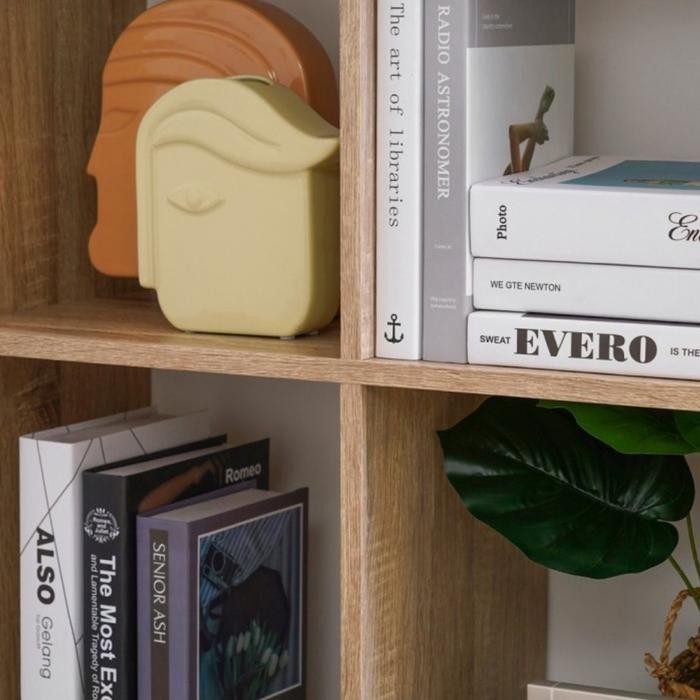 Rak Buku Pajangan Informa Kubos Lemari Kayu 12 Sekat Furniture