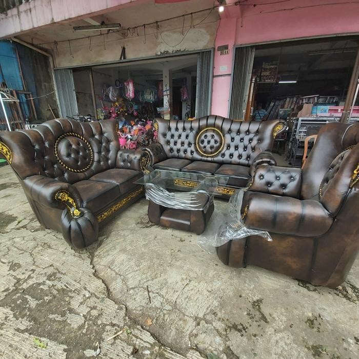 Kursi Sofa Tamu Jaguar Resin 321 Meja
