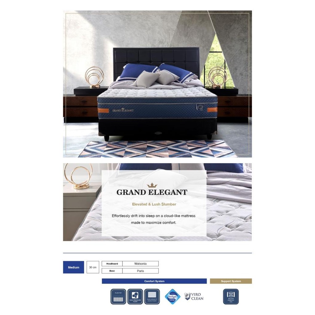 Elite Springbed Elegant 160 X 200 ( Matrass Only )