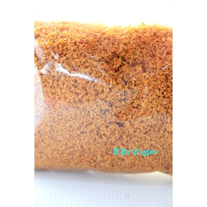 

Serundeng srundeng Kelapa KERETA MAS Solo 250 gr Halal coconut flakes