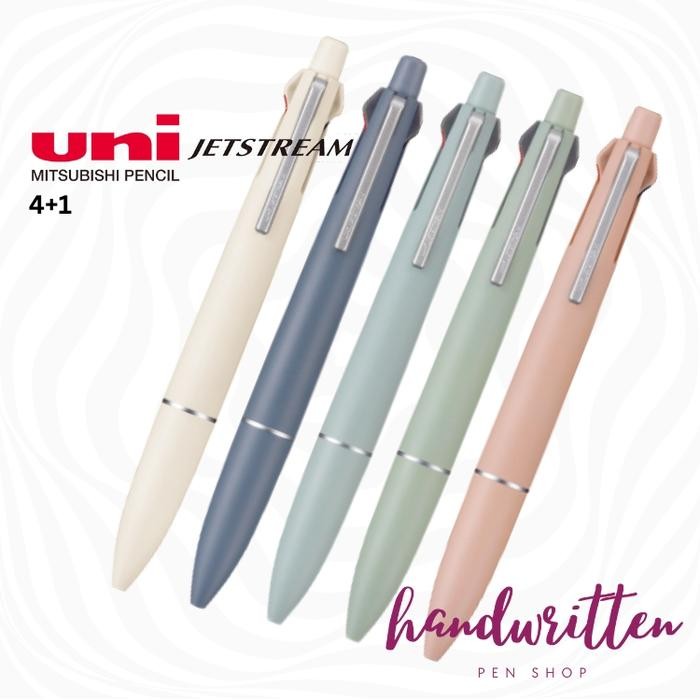 

UNI Jetstream 4+1 Lite Touch Multi Ballpoint Pen & Mechanical Pencil Uni Ball Uniball Jet Stream
