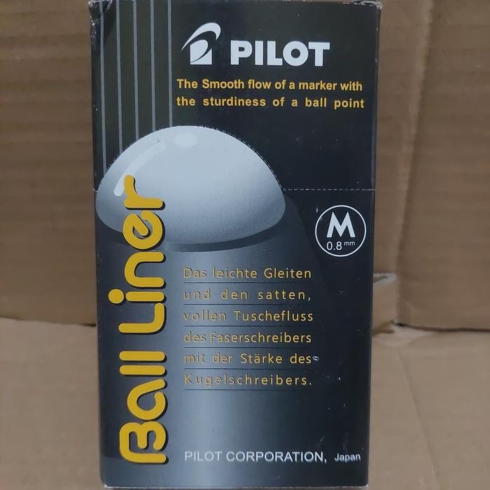 

Pulpen Pilot Ball Liner 0.8mm