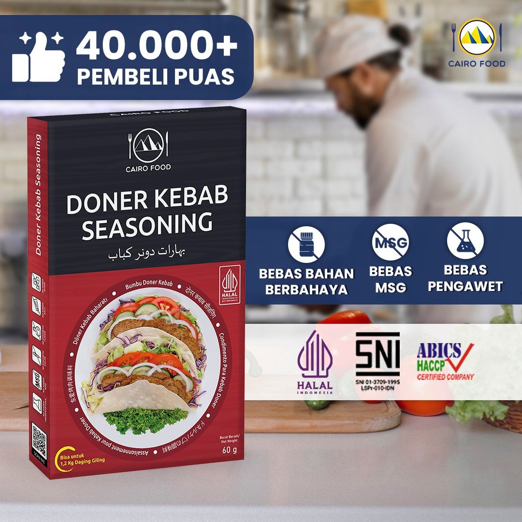

Cairo Food - Bumbu Doner Kebab Asli Rempah