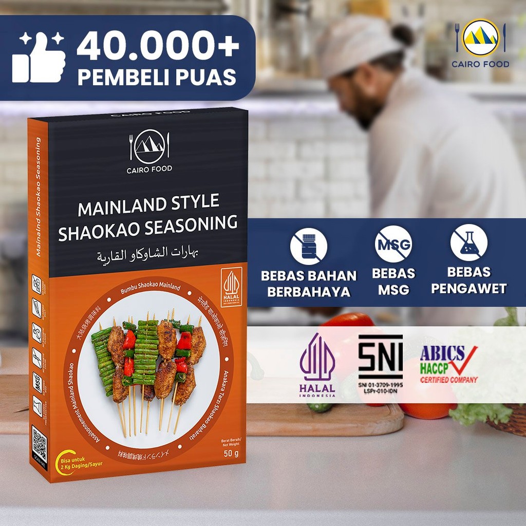 

Cairo Food - Bumbu Shaokao ala Mainland Asli Rempah