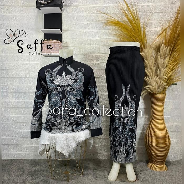 kemeja batik couple pasangan / kemeja couple rok