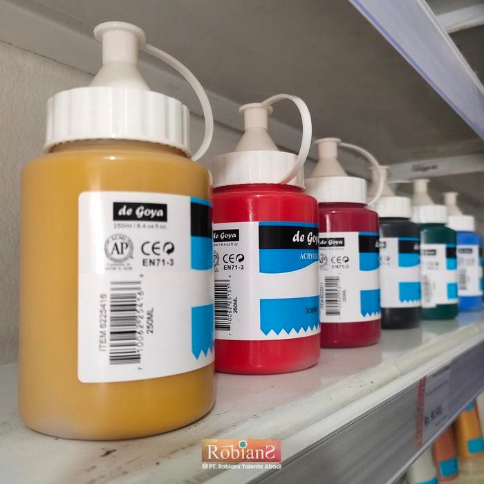 

De Goya Cat Lukis Akrilik 250 Ml - Warna Cerah & Tahan Lama Untuk Seniman Dan Hobiis - Kualitas