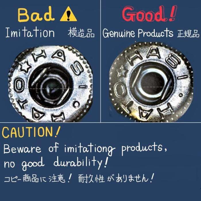 

AT HASI HATO Ring Snap ( S - 12.5 mm / No.7060 ) Nickel Plate aksesories