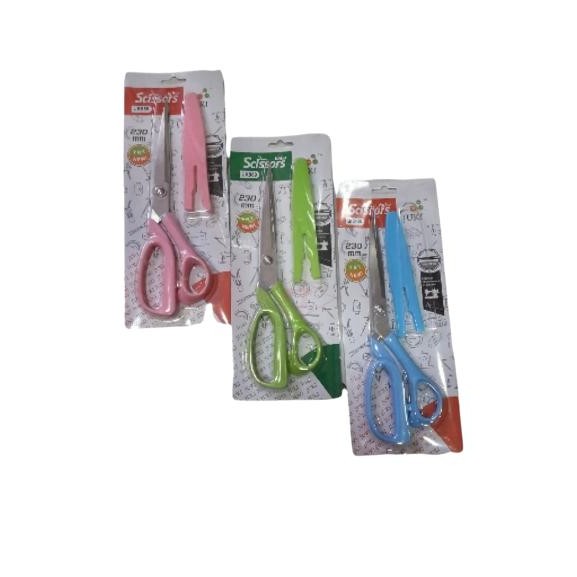 

AT JK-989 Gunting Kain / Kertas Serbaguna Ukuran 9 Inch