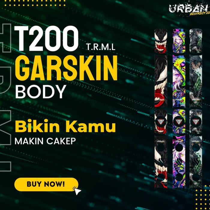 

AT Cyber Style - Stiker / Garskin F.Body T.RM.L T200 Part1 By URBAN DISTR