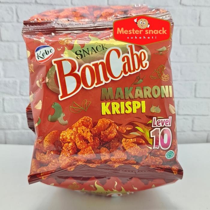 

Snack Bon Cabe Makaroni Krispi 30 Gram (1 Renceng Isi 10 Pcs)