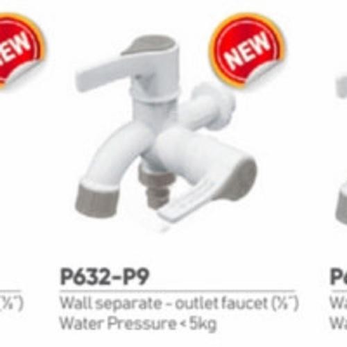 Baru Kran Cabang Plastik/Kran Shower Pvc Dupon (Bisa Utk Air Panas) Terlaris