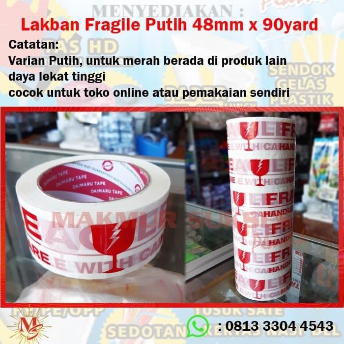 

AT Lakban Daimaru OPP Putih Fragile 48mm x 90Yard