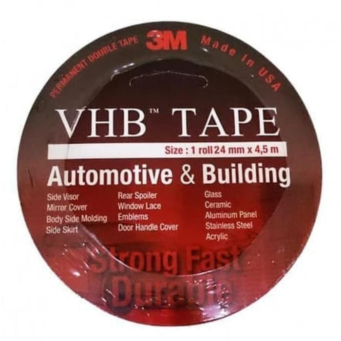 

AT DOUBLE TAPE VHB 24MM MERK 3M ORIGINAL